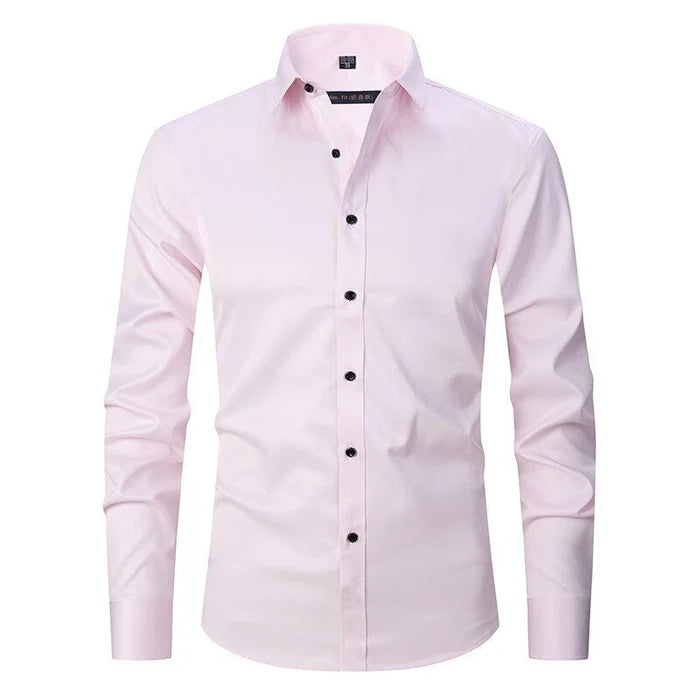 Hemd Slim Fit Stretch Langarm Bügelleicht – Jett