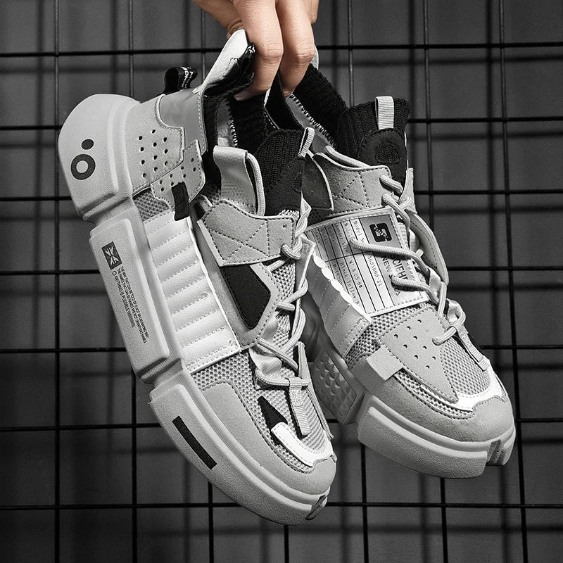 Sneaker Asymmetrisches Design Stoßdämpfende Sohle – Varen