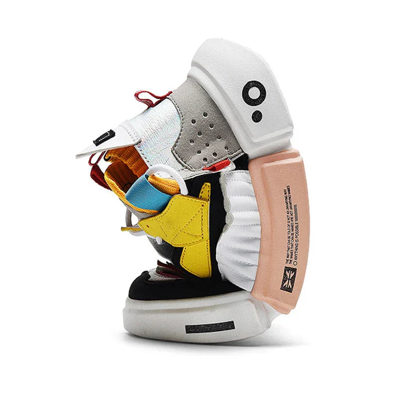 Sneaker Asymmetrisches Design Stoßdämpfende Sohle – Varen