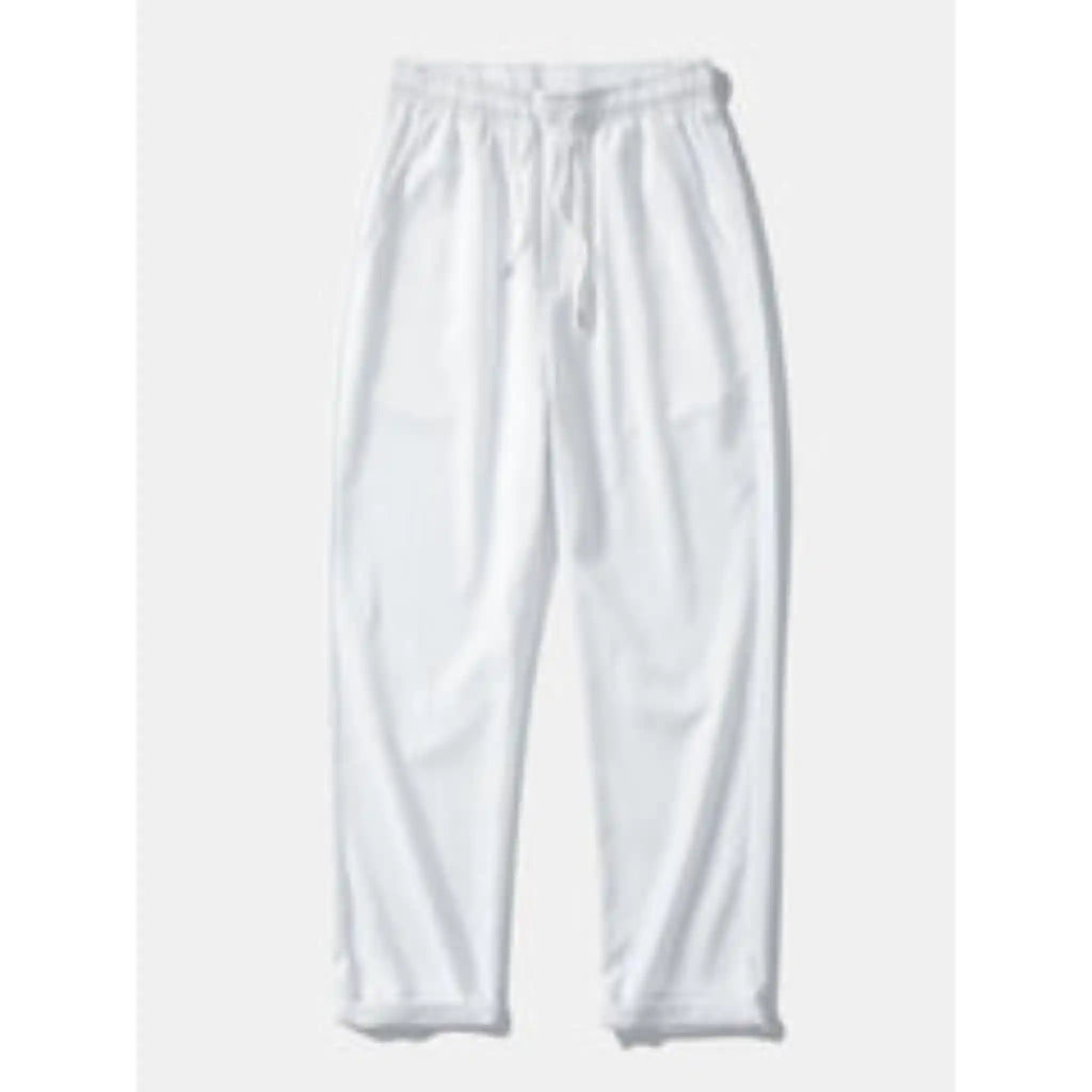 Freizeithemd & Hose Set Insel-Print Leichtes Polyester – Maxo