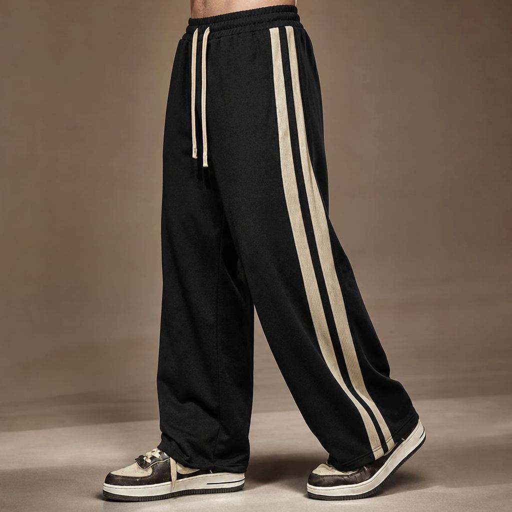 Cargo Hose Männer Cord Wide Leg Relaxed Fit – Ignaz
