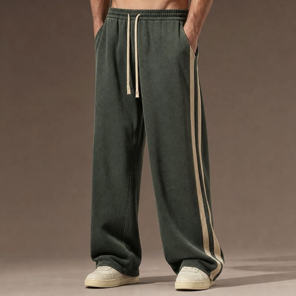 Cargo Hose Männer Cord Wide Leg Relaxed Fit – Ignaz