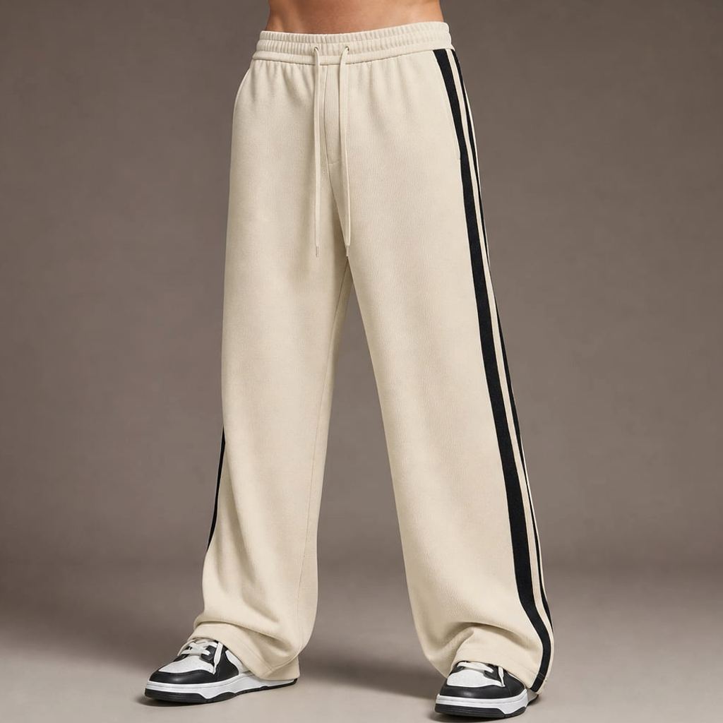 Cargo Hose Männer Cord Wide Leg Relaxed Fit – Ignaz