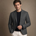 Anselm | Blazer Fischgrat Regular Fit Dunkelgrau – Produktfoto