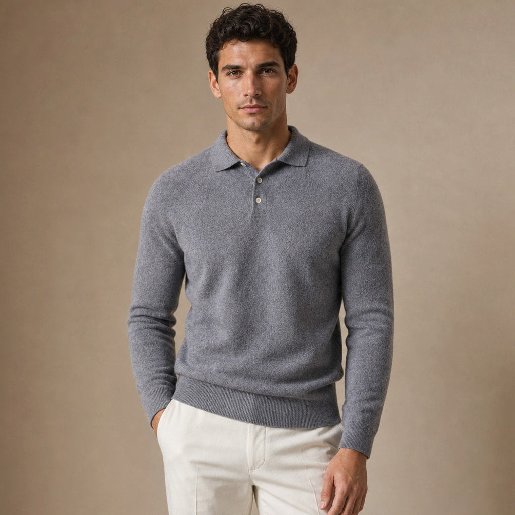Belkon | Strickpoloshirt Knopfleiste – Premium Editorial