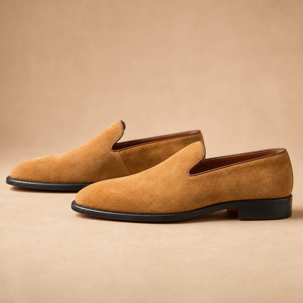 Camex | Loafer Wildleder Slip-On in Braun – Premium Editorial