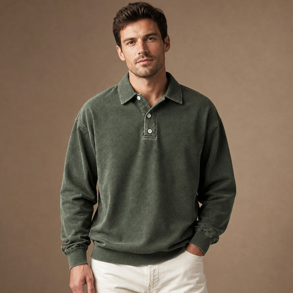 Charner | Poloshirt Drop Shoulder Relaxed Fit – Produktfoto