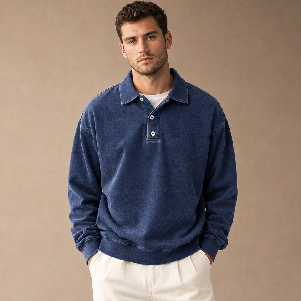 Charner | Poloshirt Drop Shoulder Relaxed Fit – Produktfoto