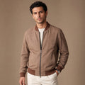 Dankwart | Bomberjacke Nubukleder Beige – Produktfoto