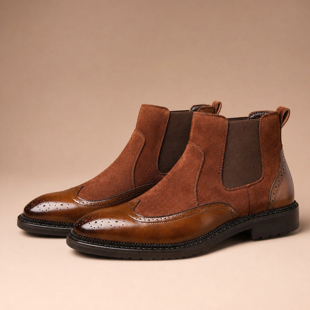 Erich | Chukka Boots Leder Gepolsterte Sohle – Premium Editorial