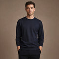Helmut | Feinstrick-Pullover Baumwolle-Seide – Produktfoto