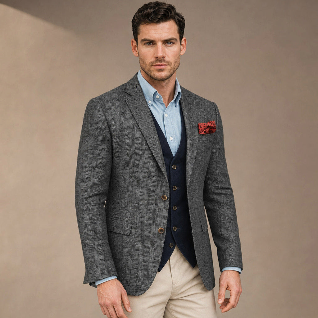 Ivar | Blazer Fischgrat Tailored Fit – Produktfoto