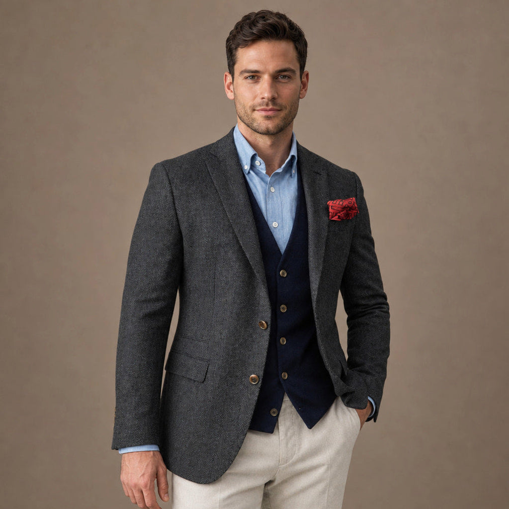 Ivar | Blazer Fischgrat Tailored Fit – Produktfoto