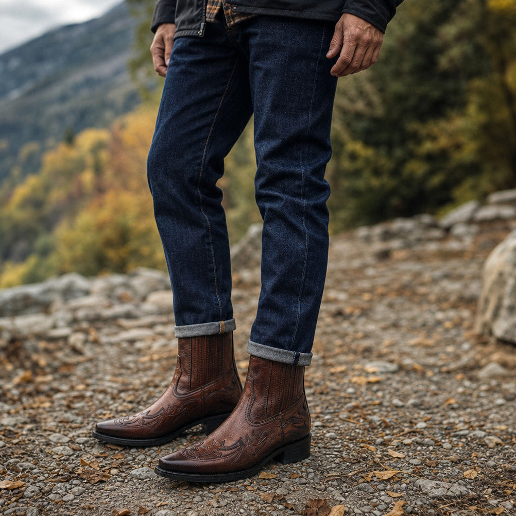Johann | Chukka Boots Leder – Gesamtlook
