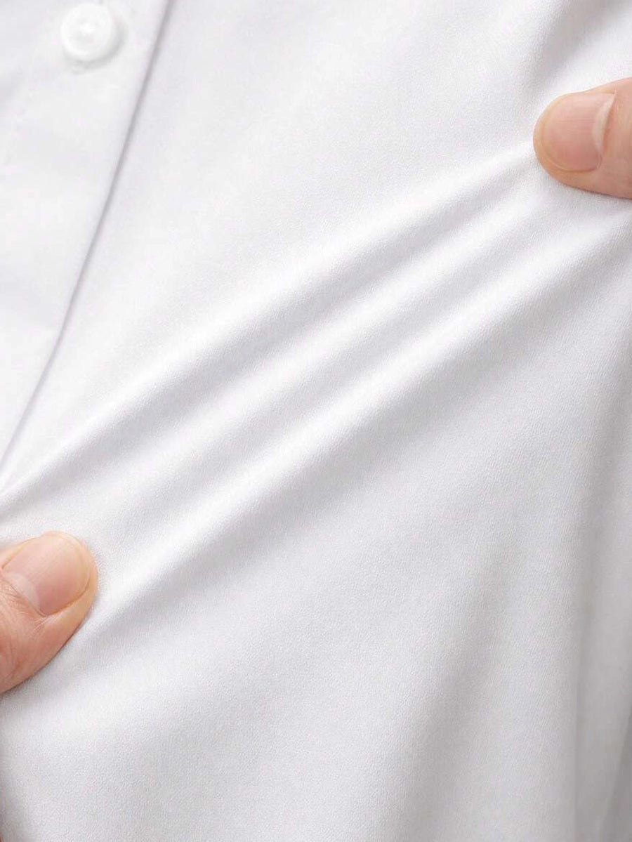 Marvo | Stehkragenhemd Langarm Stretch – Produktfoto