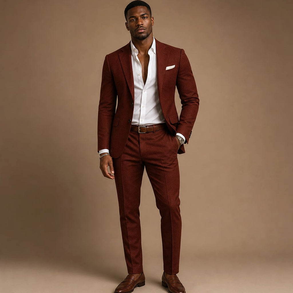 Nevan | Anzug-Set Zweiteilig Slim Fit – Produktfoto