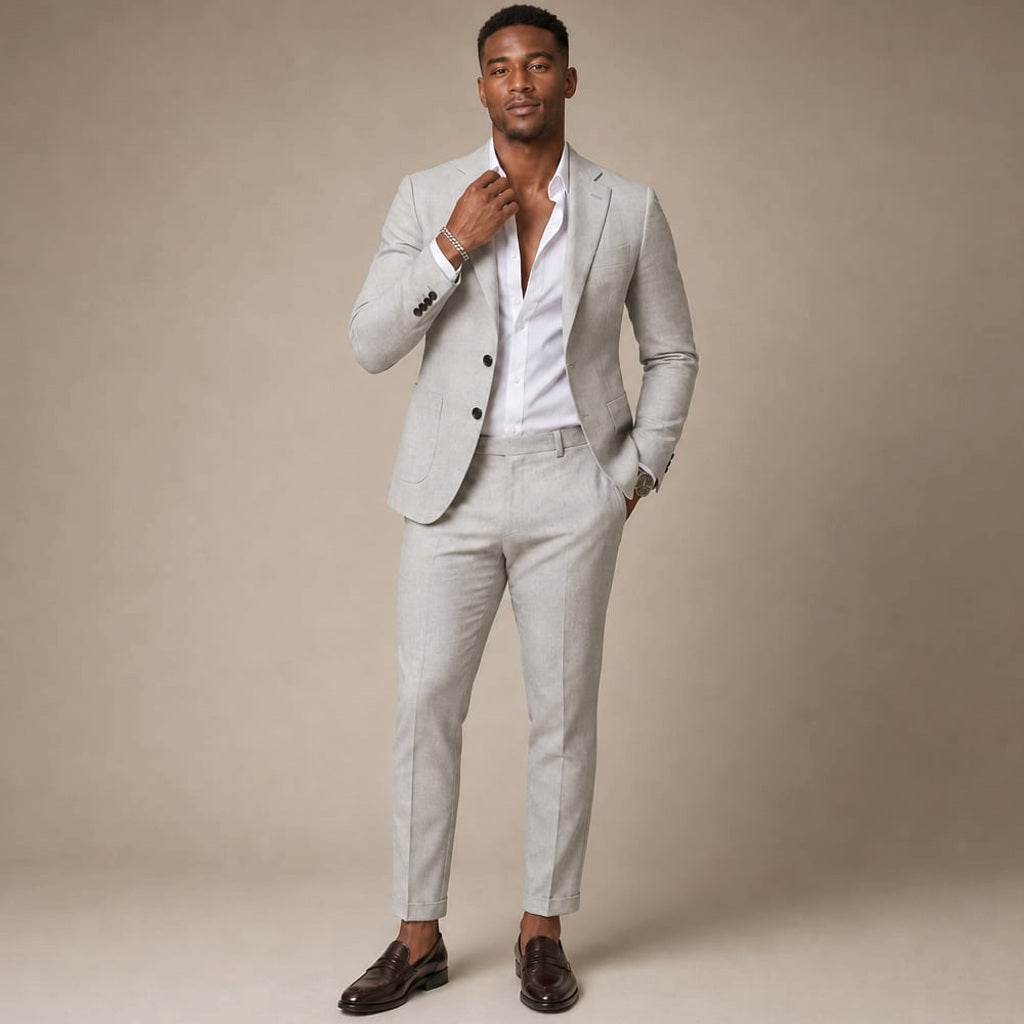 Nevan | Anzug-Set Zweiteilig Slim Fit – Produktfoto