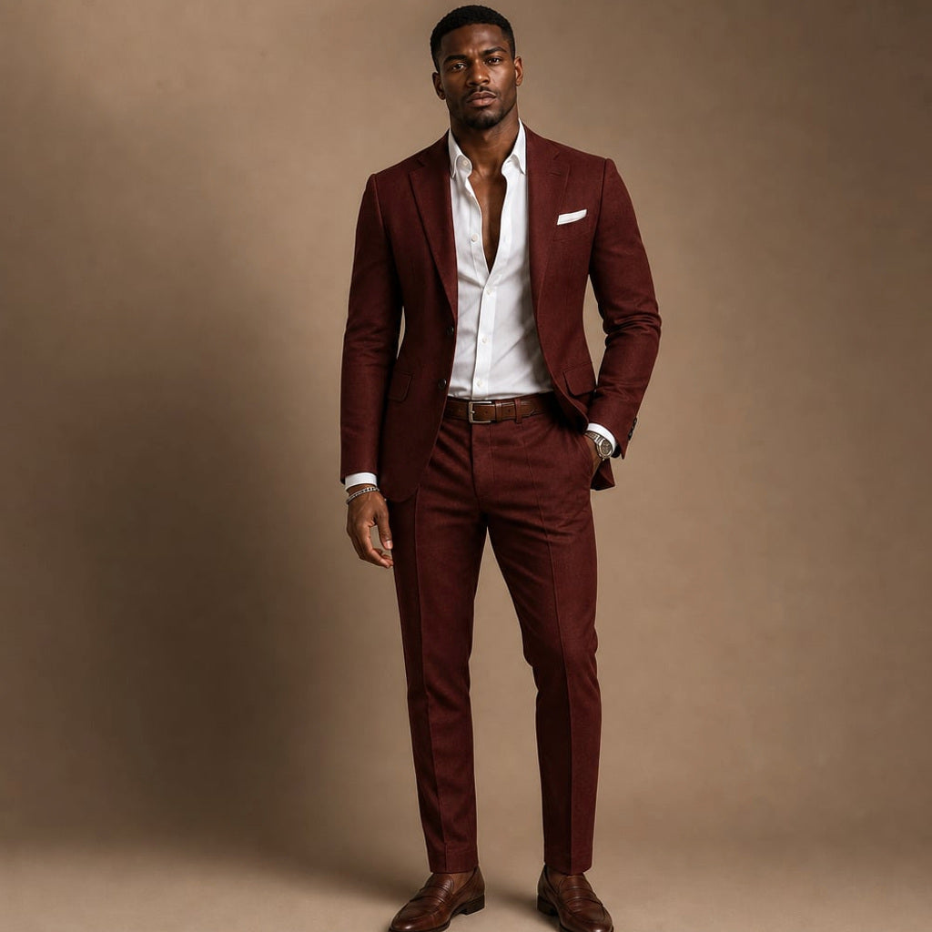 Nevan | Anzug-Set Zweiteilig Slim Fit – Produktfoto