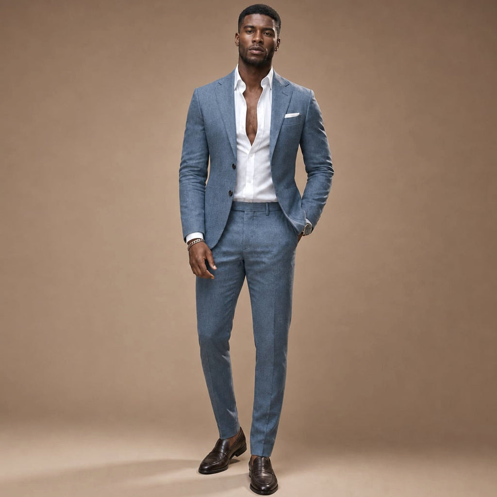 Nevan | Anzug-Set Zweiteilig Slim Fit – Produktfoto