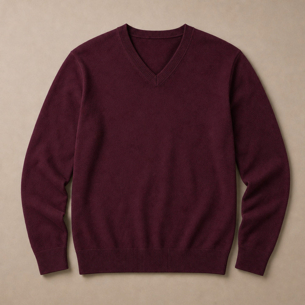 Norwin | Feinstrickpullover V-Ausschnitt Slim Fit – Produktfoto