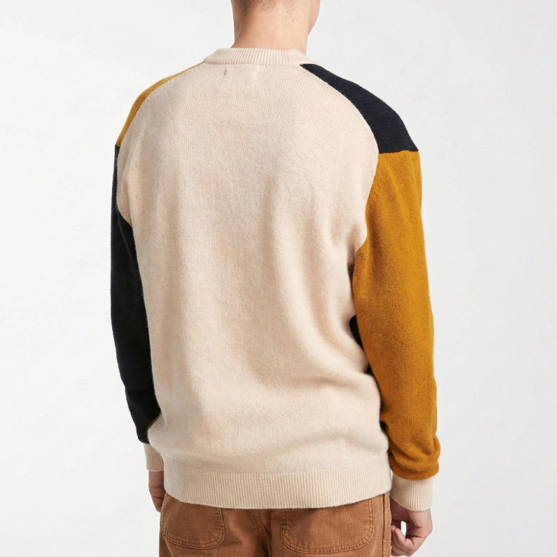 Thibaut | Strickjacke Kontrastblende Knopfleiste – Produktfoto