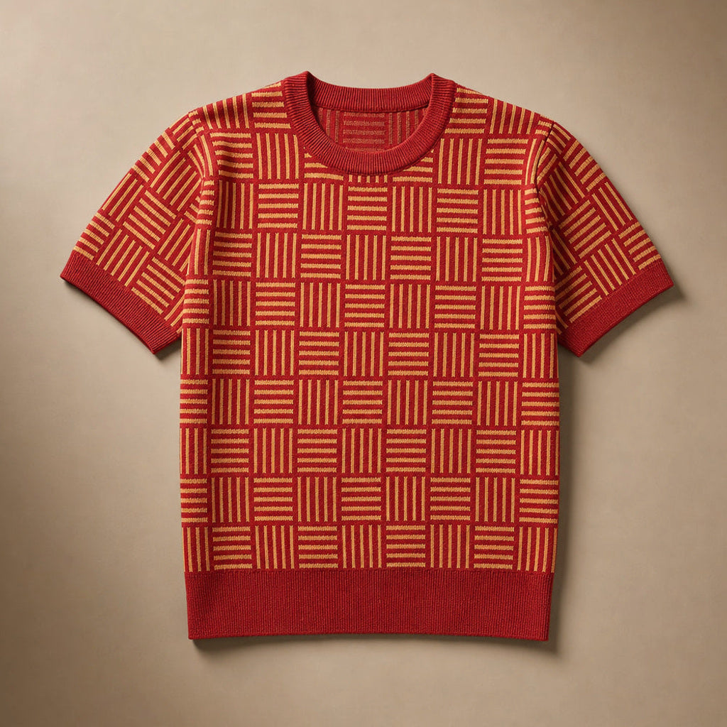 Volkmar | Strickshirt Jacquard-Muster – Produktfoto