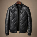 Wulf | Lederjacke gesteppt Schwarz Schwarz – Produktfoto
