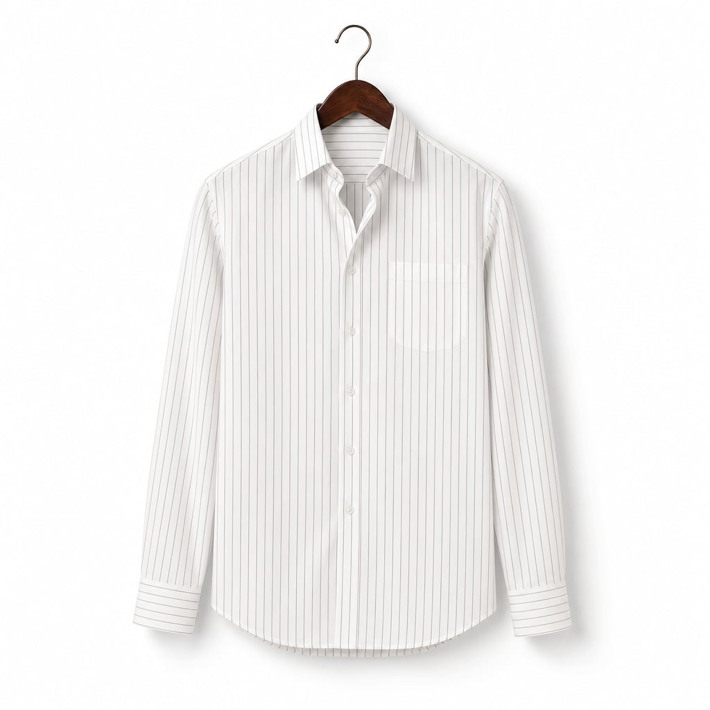 Freizeithemd Baumwolle Streifen Regular Fit – Montoro