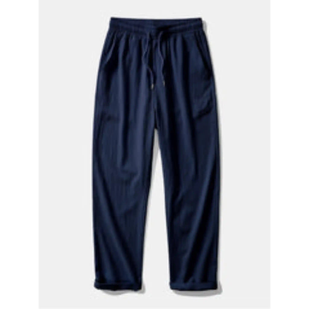 Freizeithemd & Hose Set Insel-Print Leichtes Polyester – Maxo