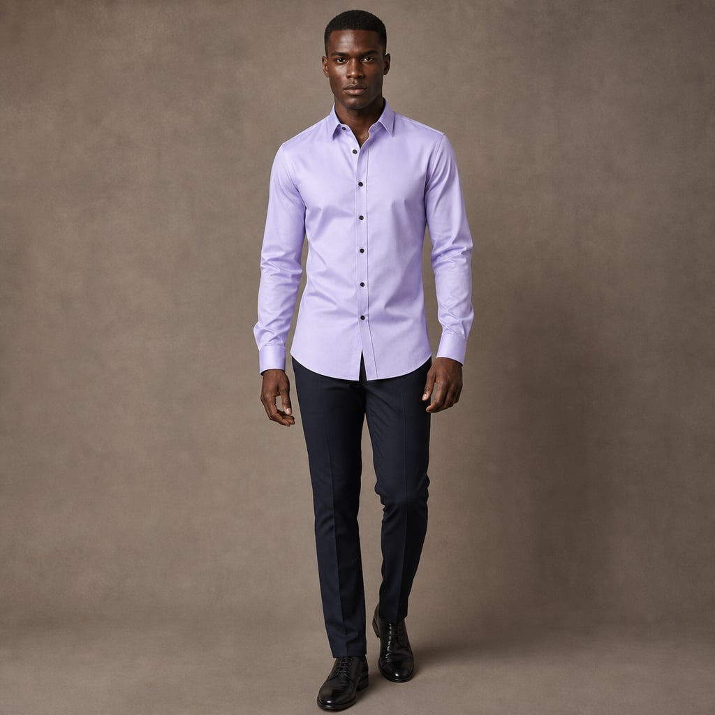 Hemd Slim Fit Stretch Langarm Bügelleicht – Jett