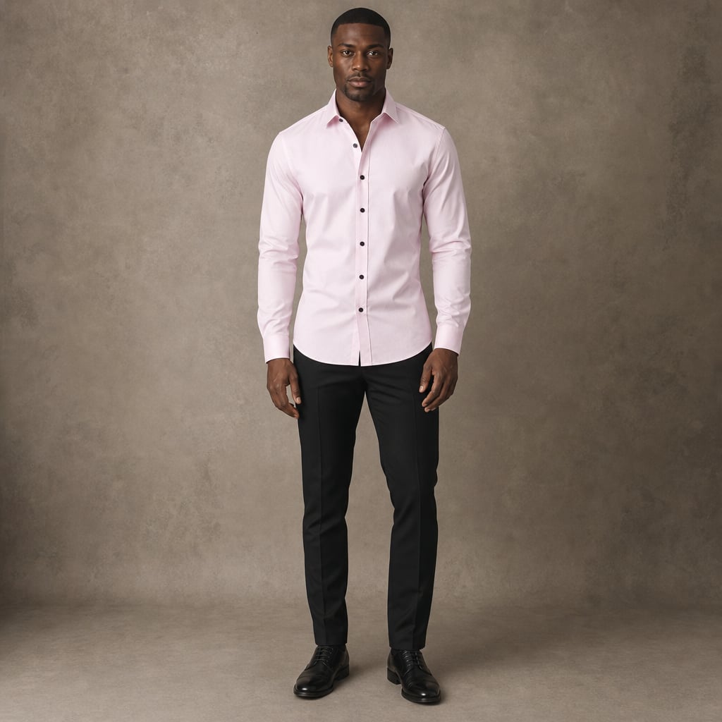Hemd Slim Fit Stretch Langarm Bügelleicht – Jett