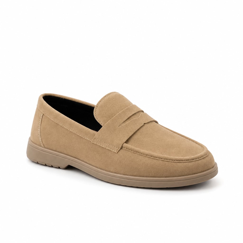 Leichter Slip-On Loafer Atmungsaktiv Grau – Parel