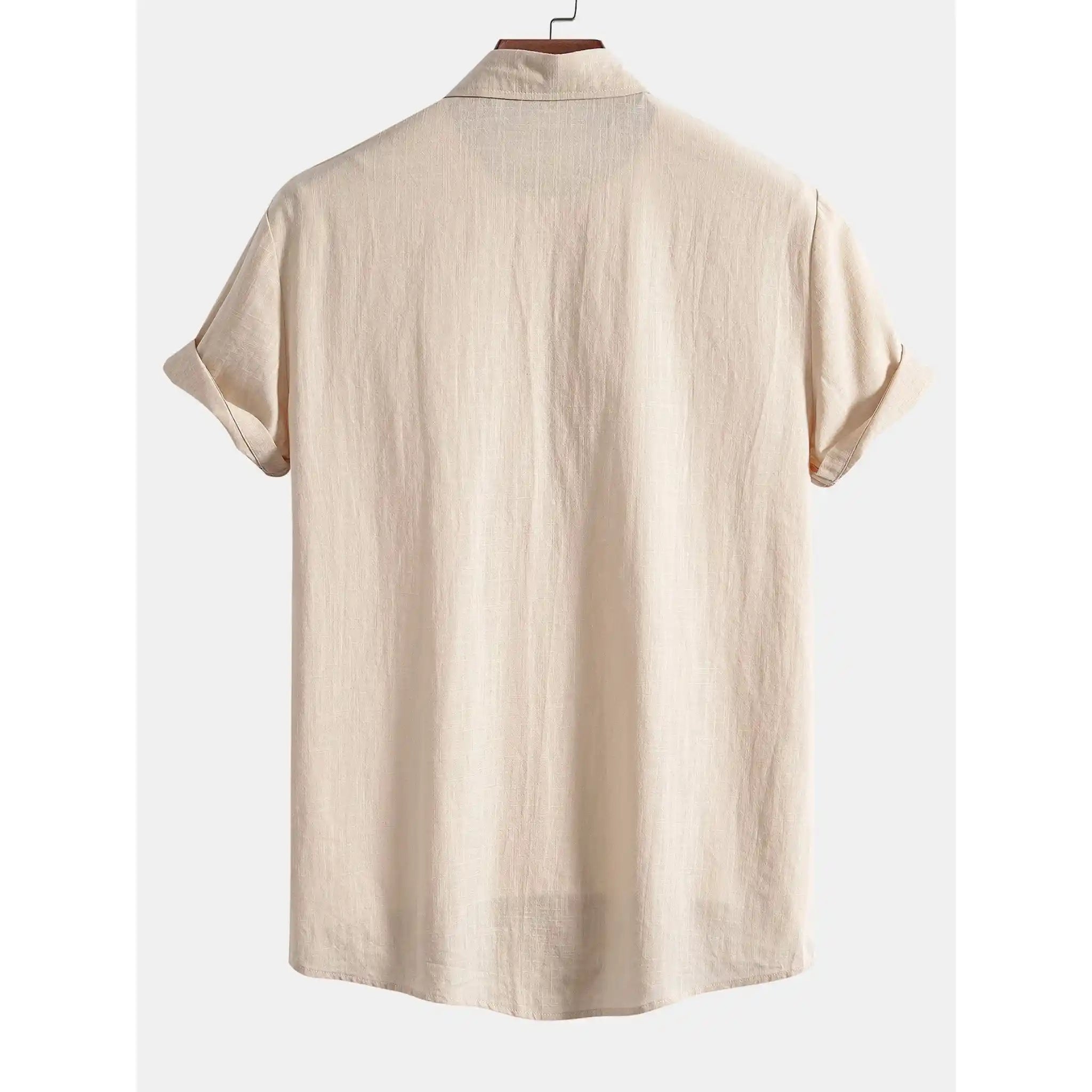 Leinenmischung Set Geometrisch Beige – Saxo