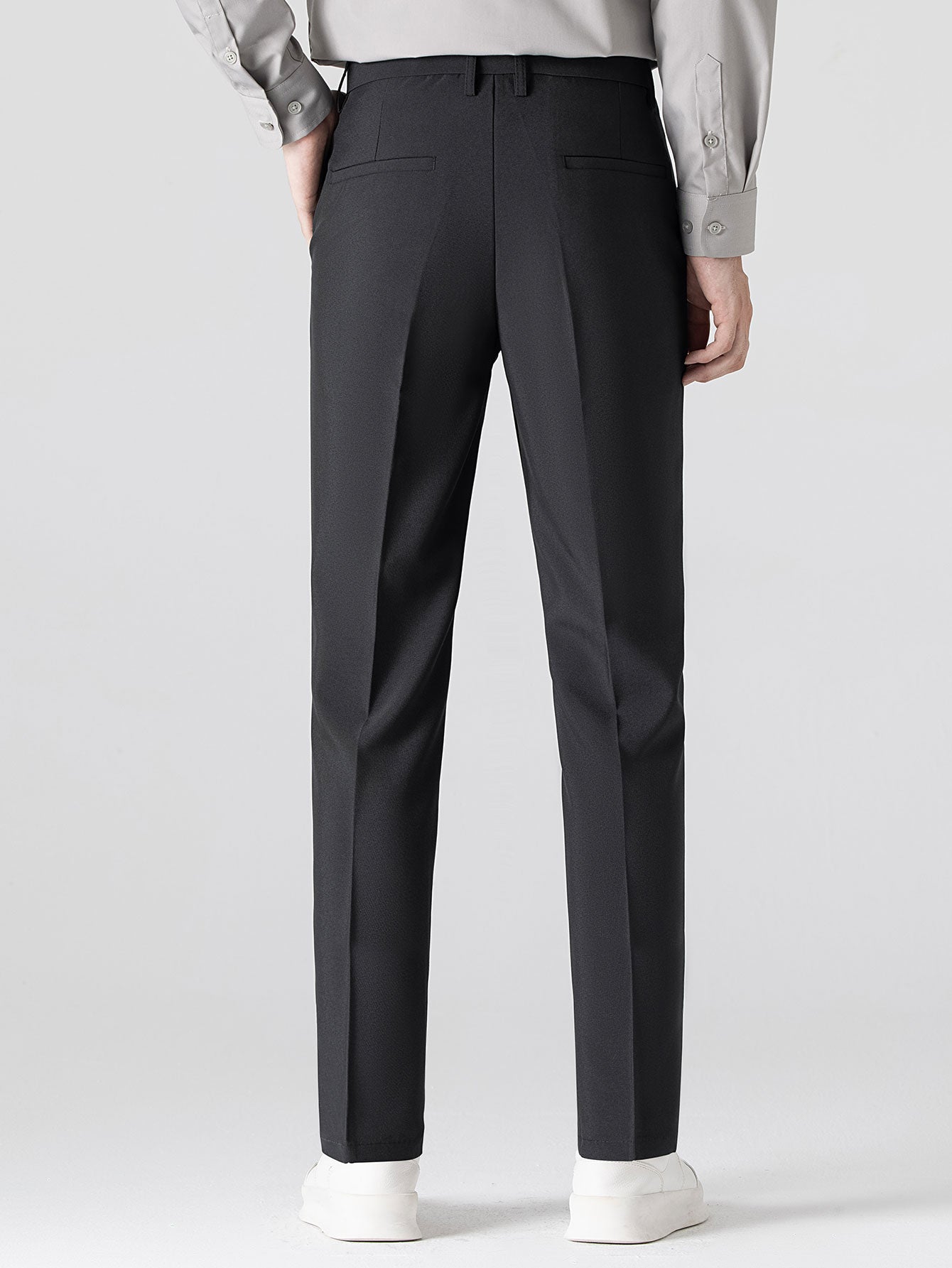 Set Waffelstrick Slim Tapered Poloshirt & Hose – Daxel