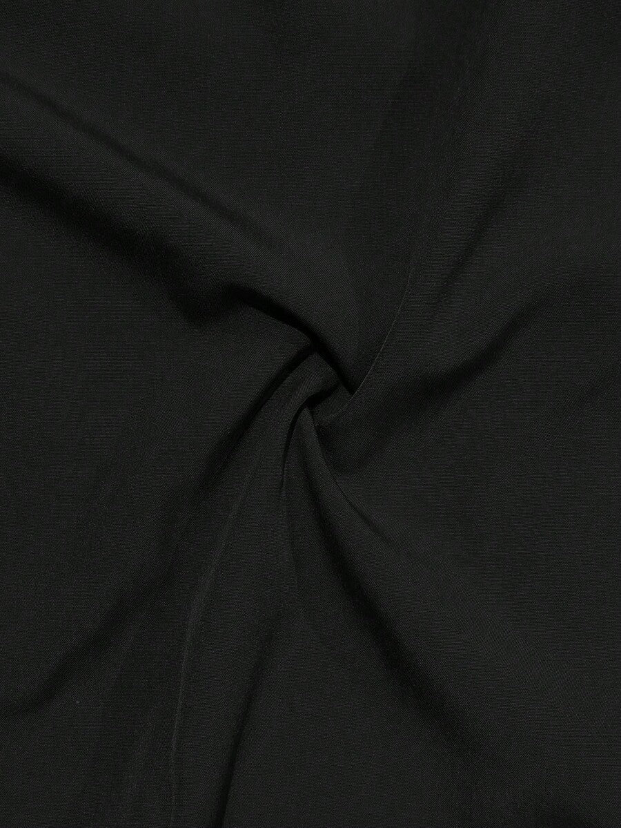 Marvo | Stehkragenhemd Langarm Stretch