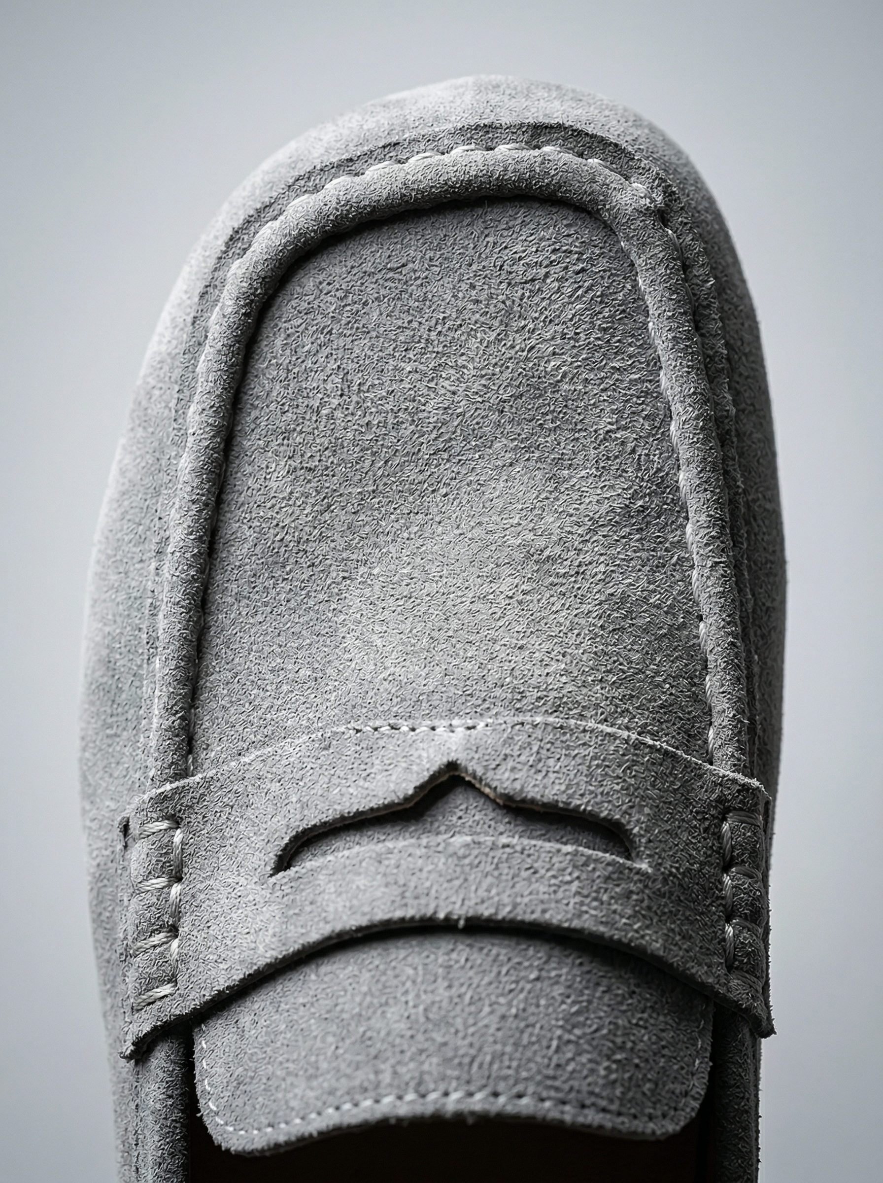 Penny-Loafer Mule Soft-Touch-Gewebe Plateau-Sohle – Monvel