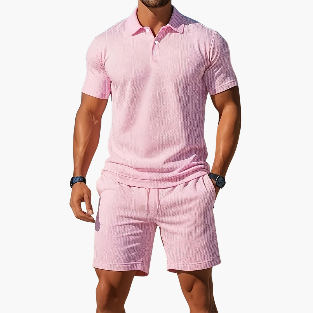 Poloshirt & Shorts Set Kurzarm – Mast