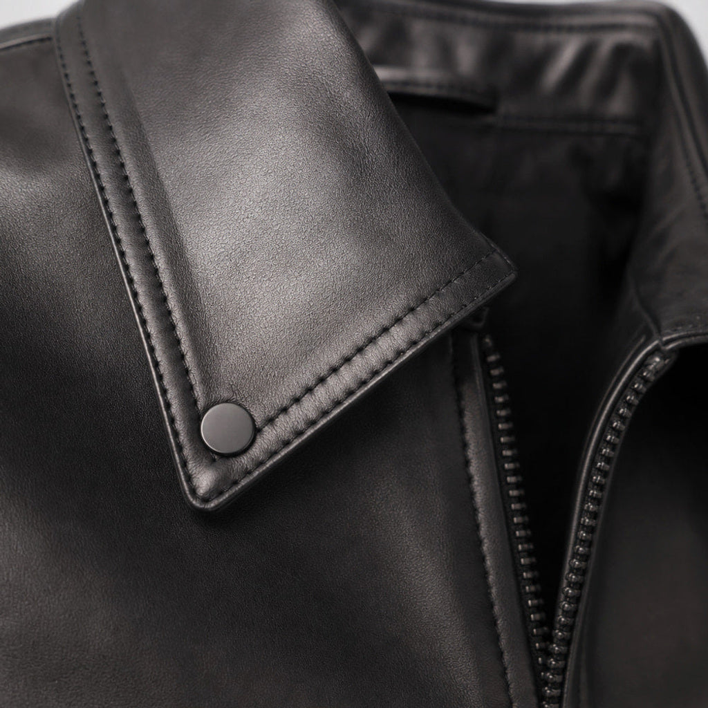 Moritz | Lederjacke Lammleder Schwarz