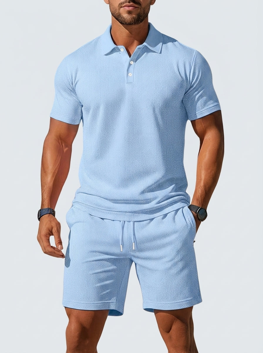 Poloshirt & Shorts Set Kurzarm – Mast