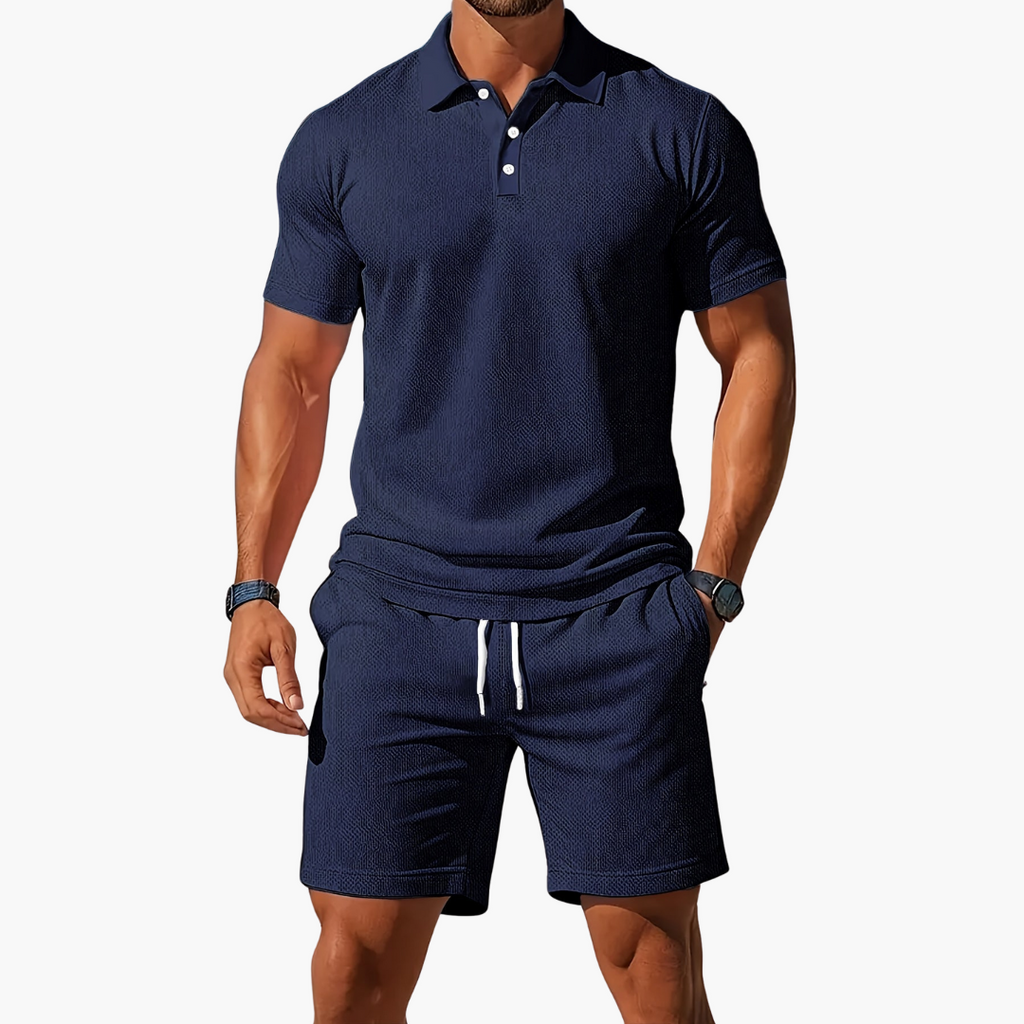 Poloshirt & Shorts Set Kurzarm – Mast