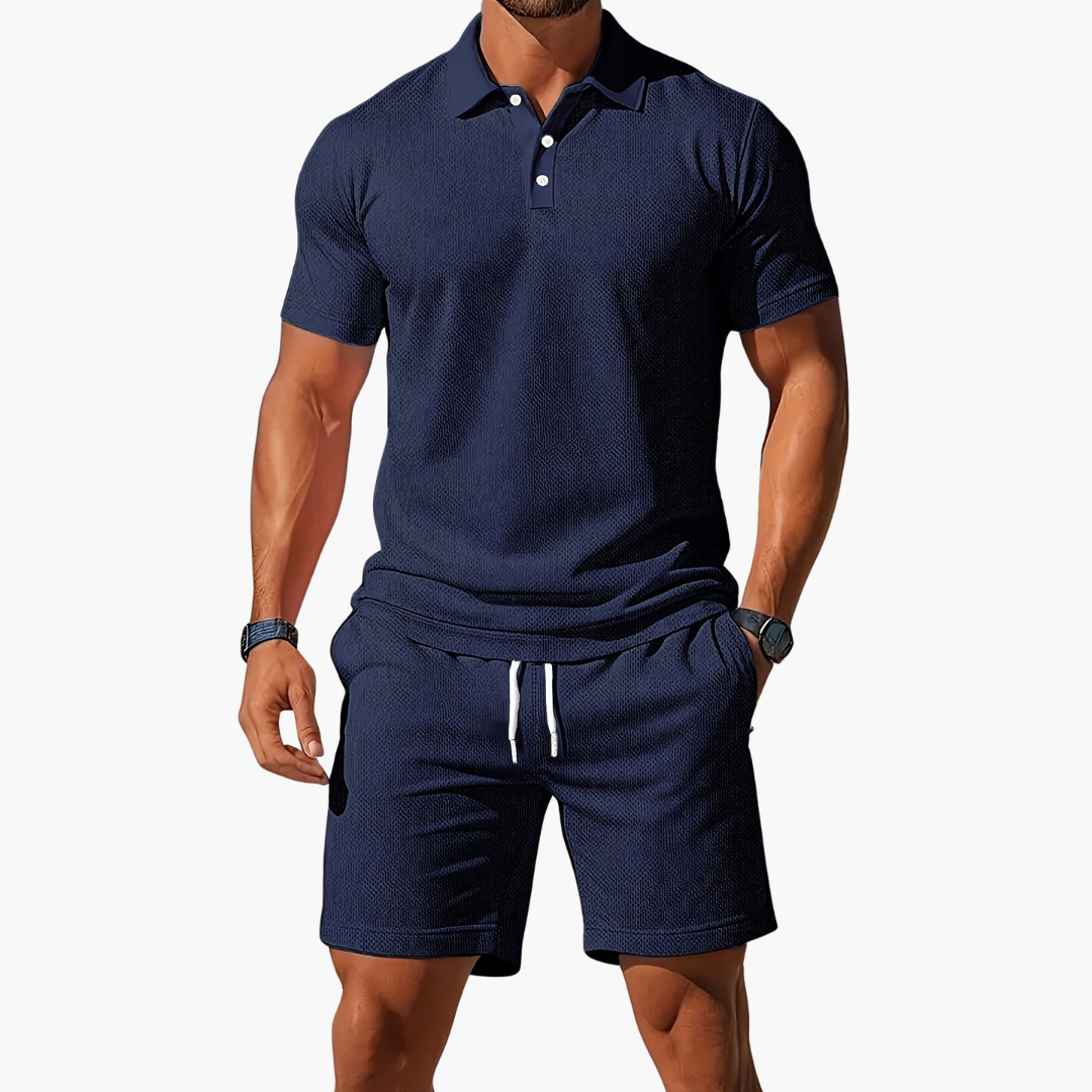 Poloshirt & Shorts Set Kurzarm – Mast
