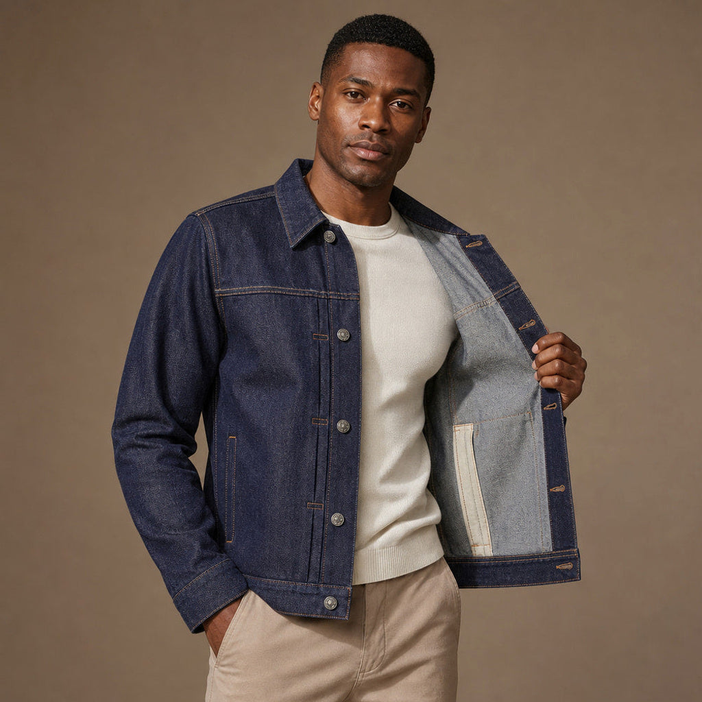 Reimund | Jeansjacke Rohdenim Relaxed Fit