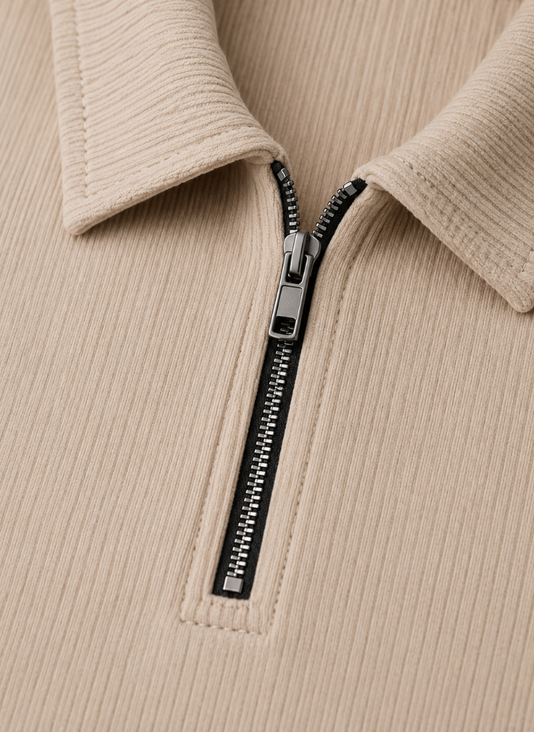 Ripp-Set Poloshirt & Shorts Quarter-Zip – Linver