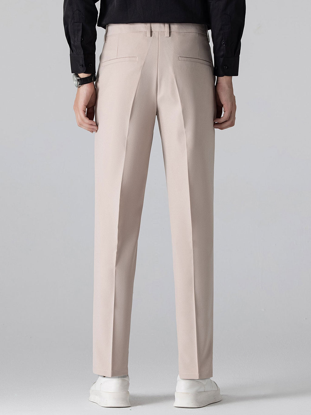 Set Waffelstrick Slim Tapered Poloshirt & Hose – Daxel