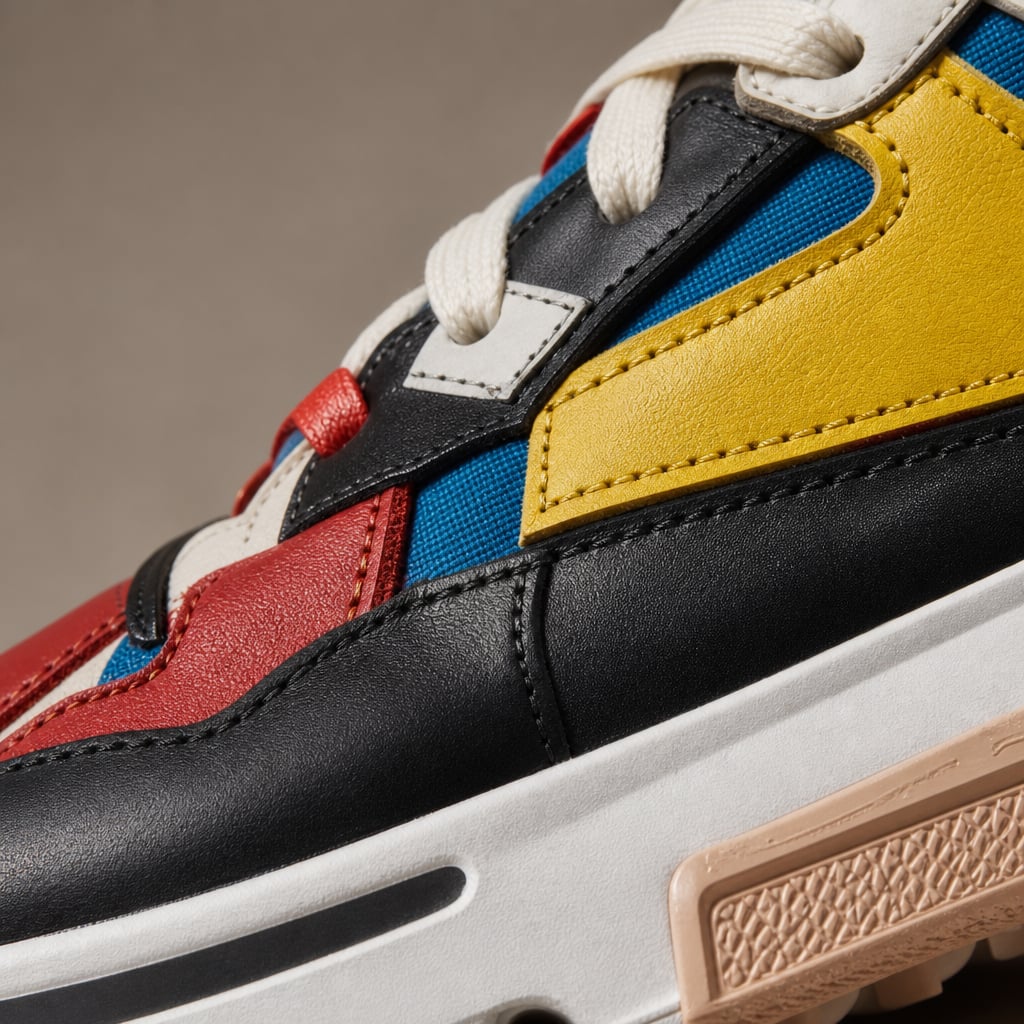 Sneaker Asymmetrisches Design Stoßdämpfende Sohle – Varen