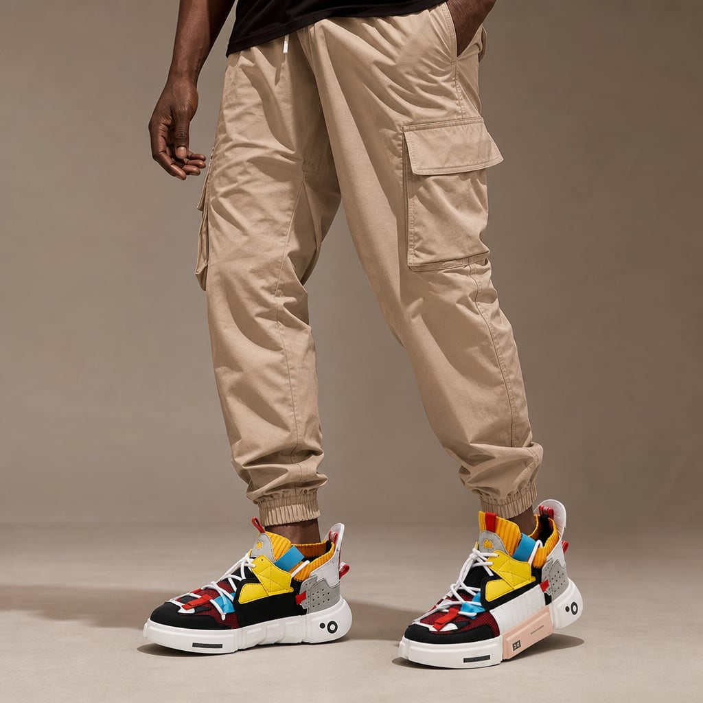 Sneaker Asymmetrisches Design Stoßdämpfende Sohle – Varen
