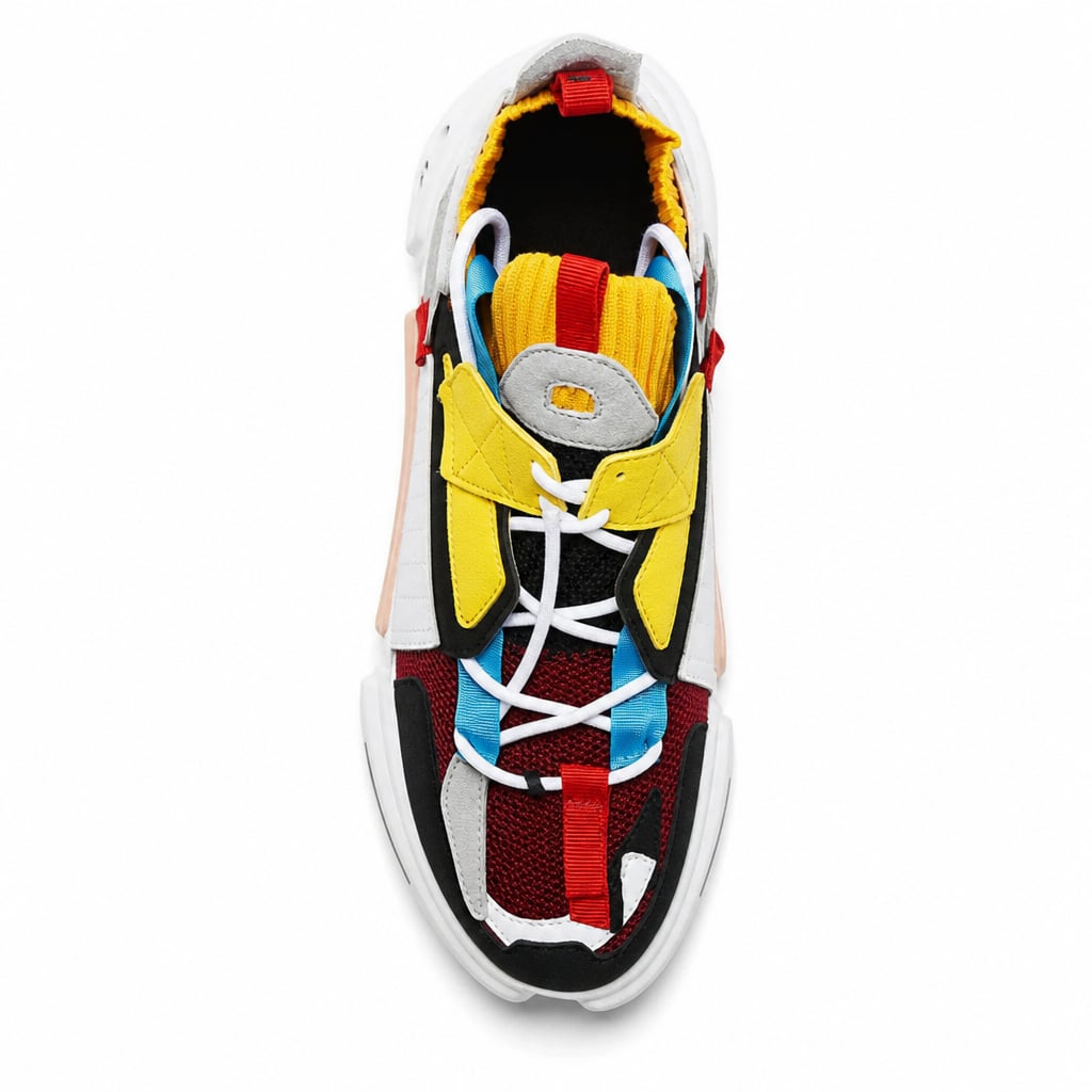 Sneaker Asymmetrisches Design Stoßdämpfende Sohle – Varen
