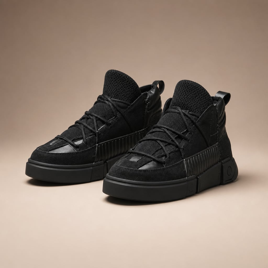 Sneaker Asymmetrisches Design Stoßdämpfende Sohle – Varen