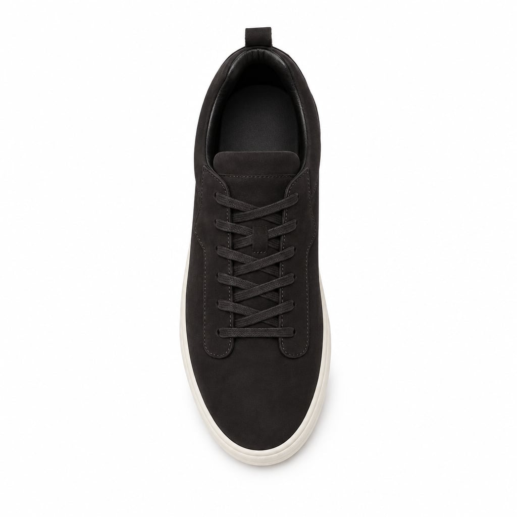Sneaker Wildleder-Optik Slip-On Smart Casual Beige – Senvo