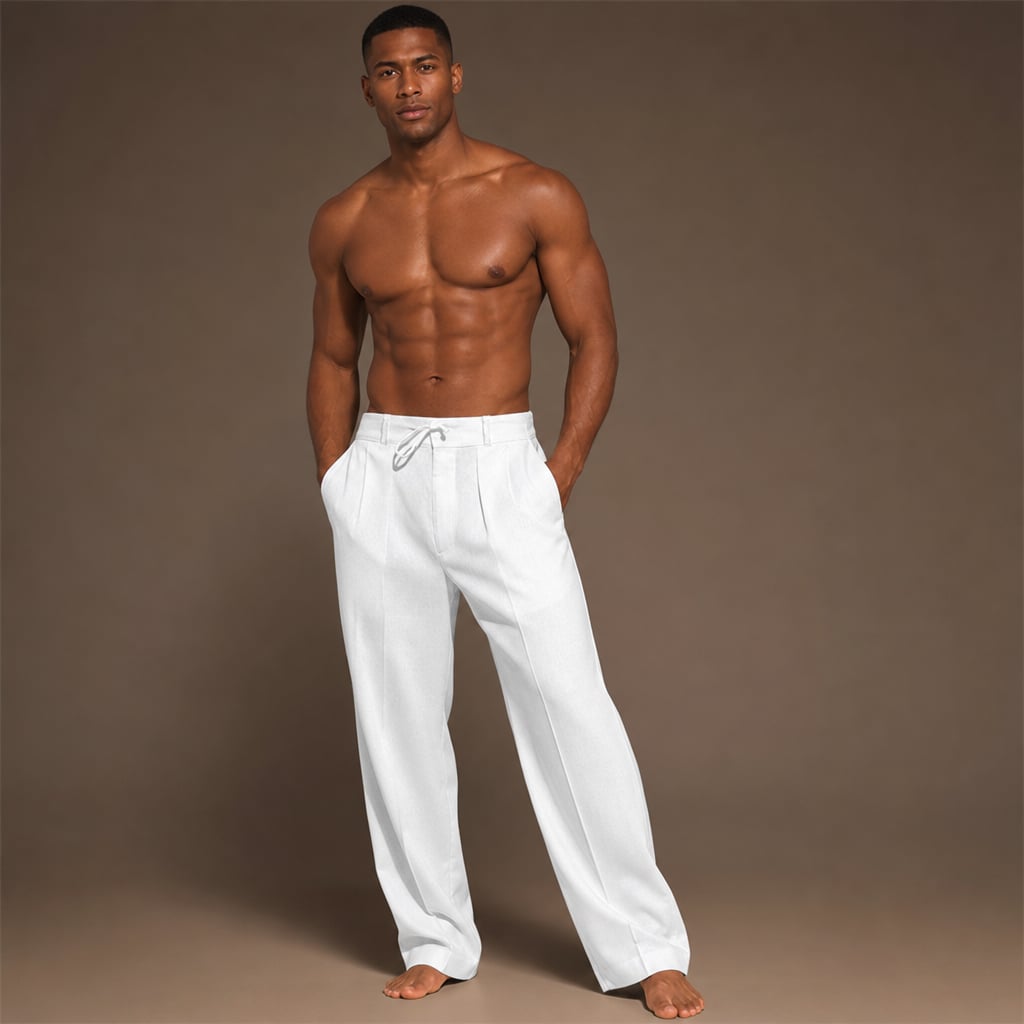 Strandhose Relaxed Fit Kordelzug Weite Passform – Peak